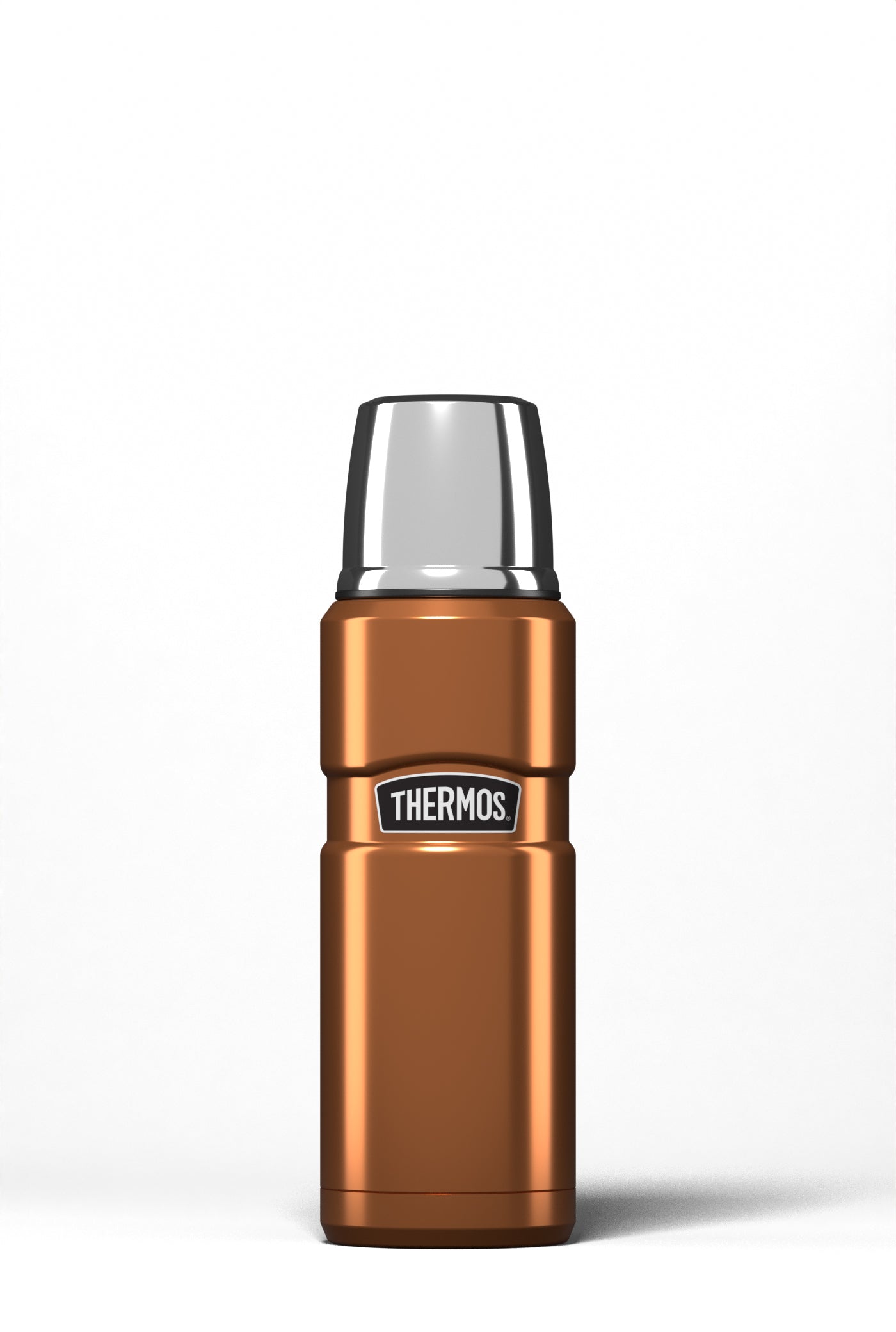 copper STAINLESS KING FLASK