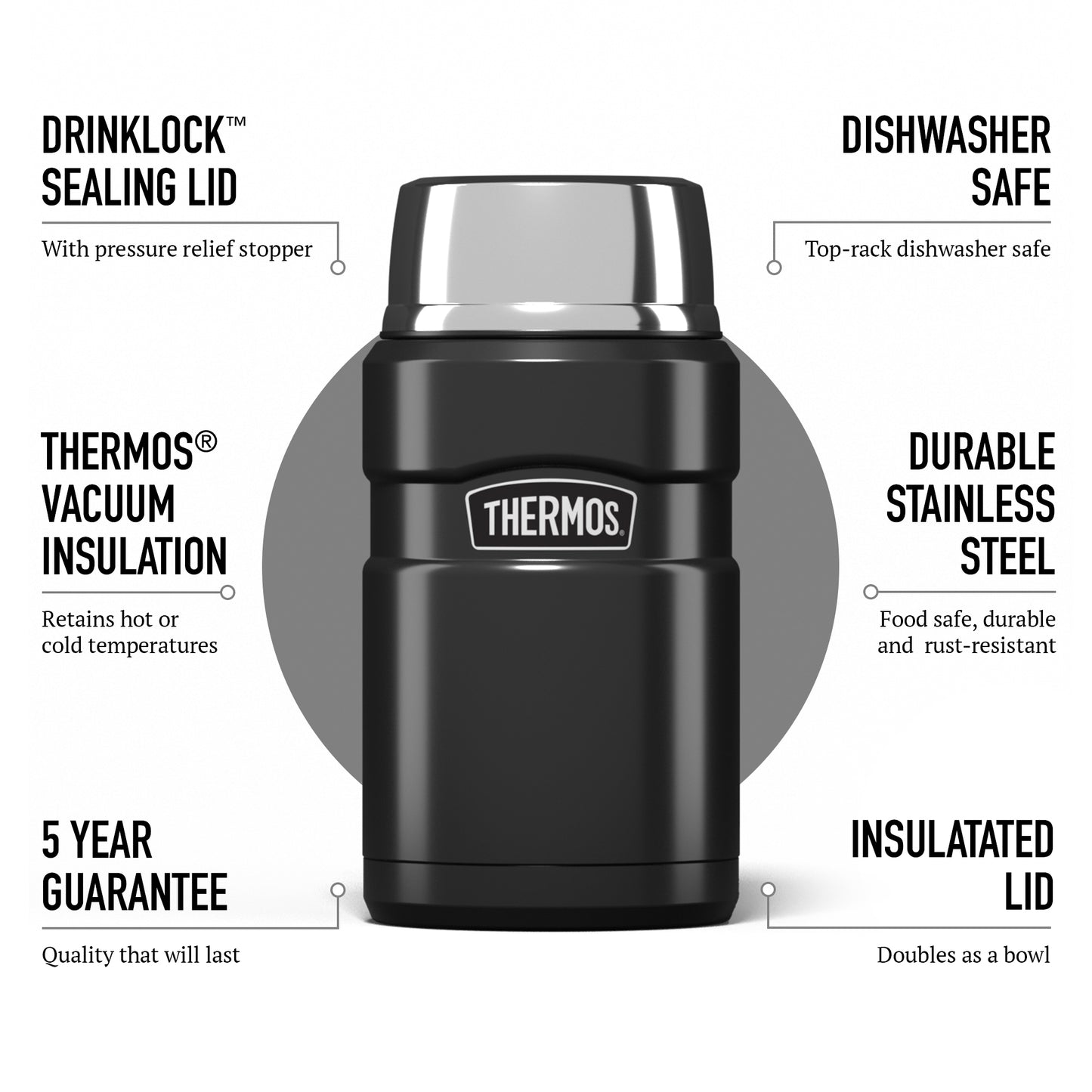 Gun Metal 710ml