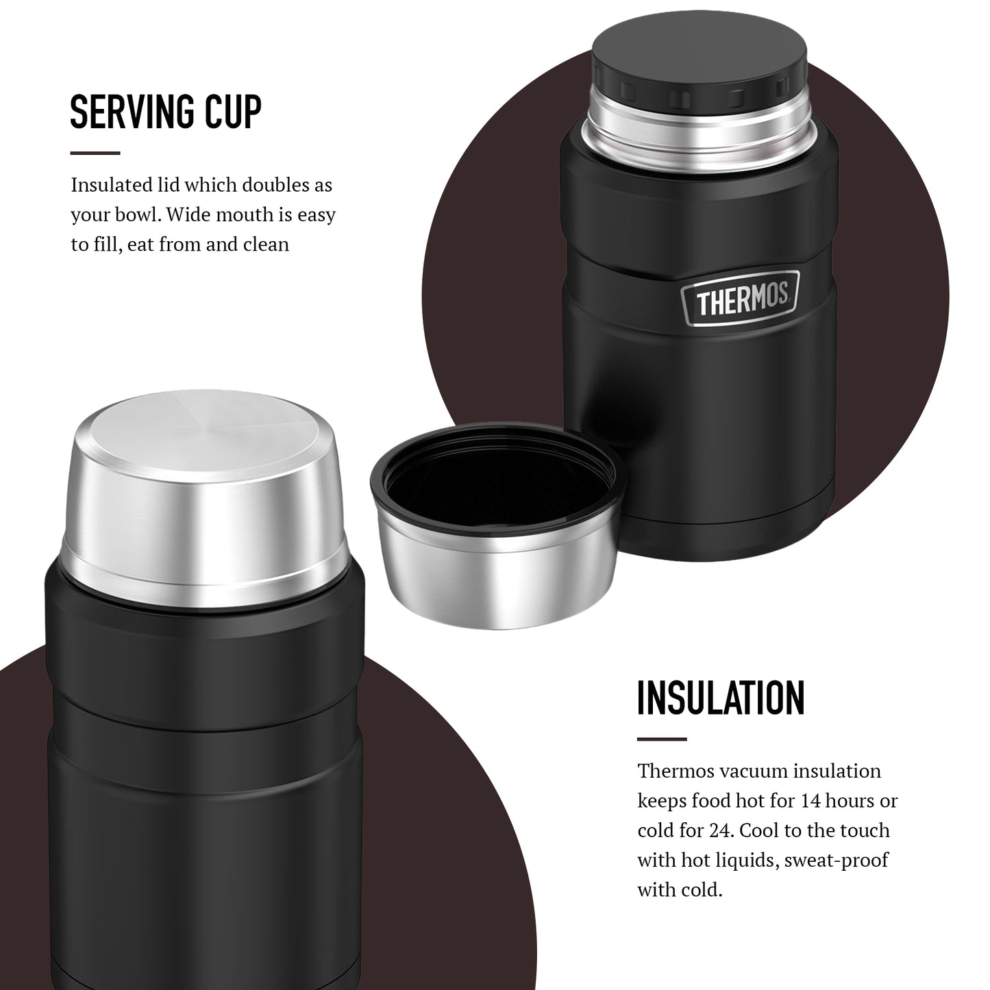 Matt Black 710ml
