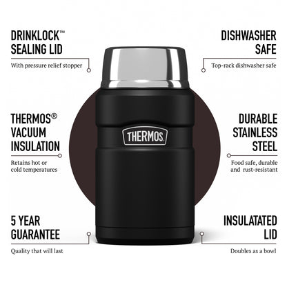 Matt Black 710ml