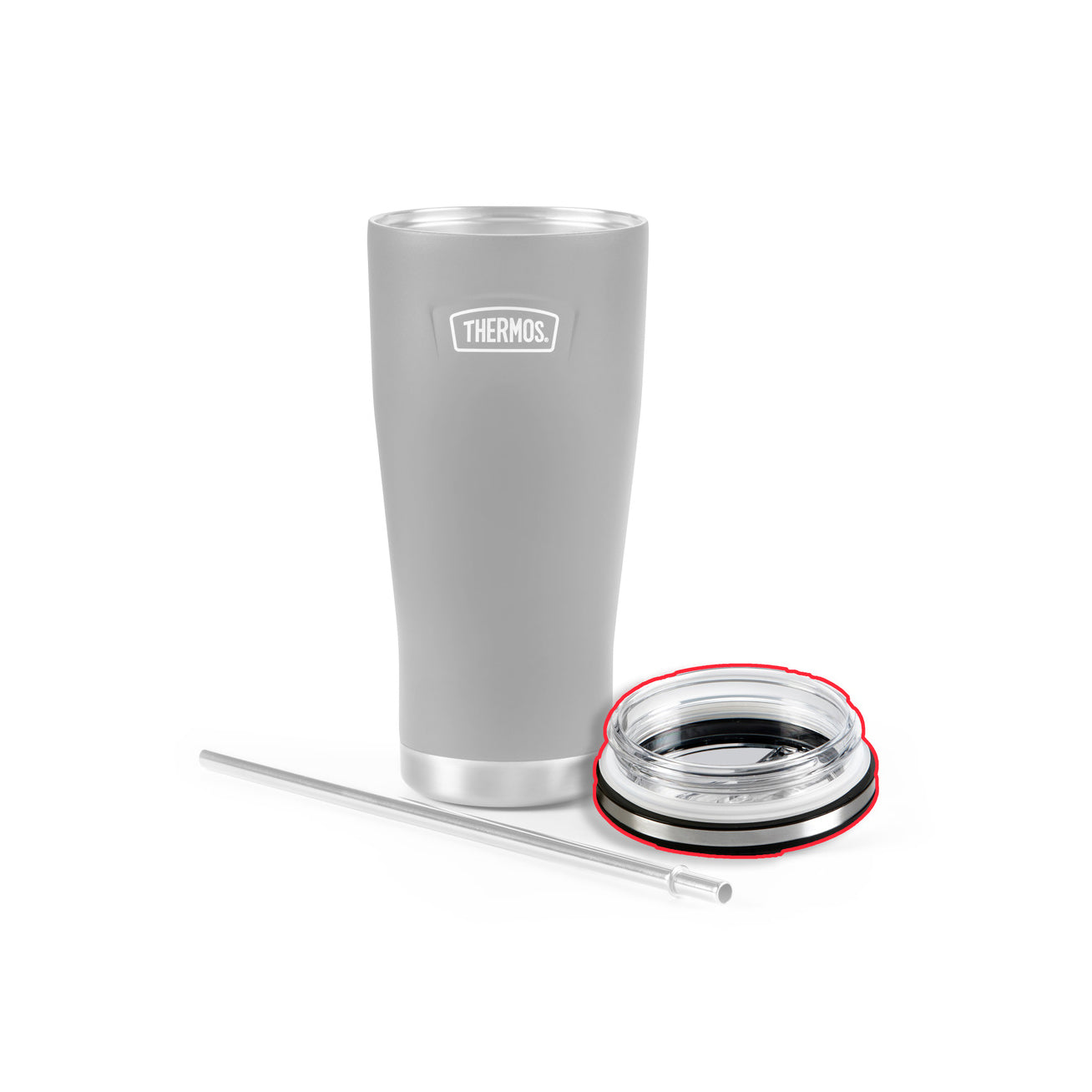 REPLACEMENT LID FOR ICON STRAW CUP
