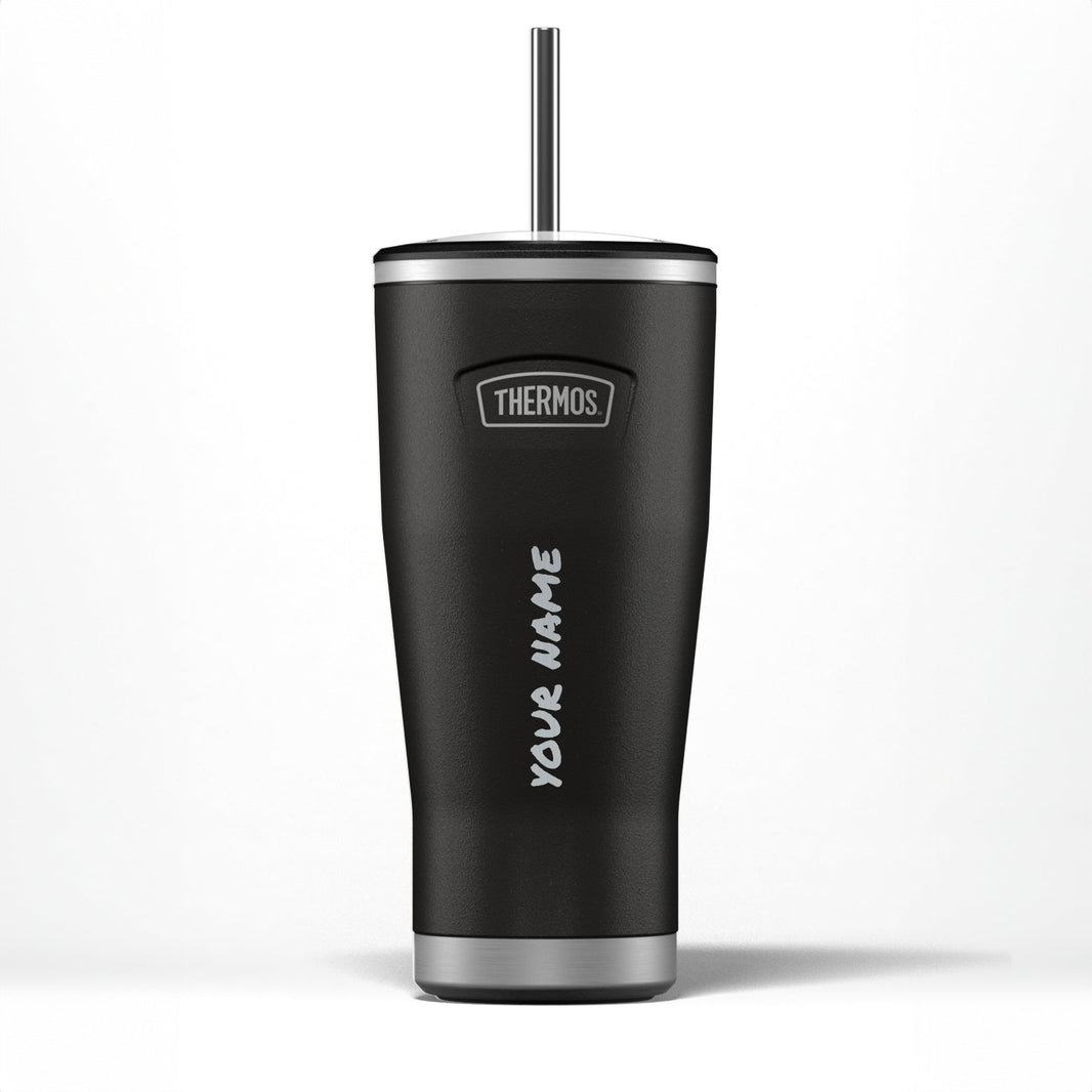 LASER ENGRAVED ICON STRAW CUP