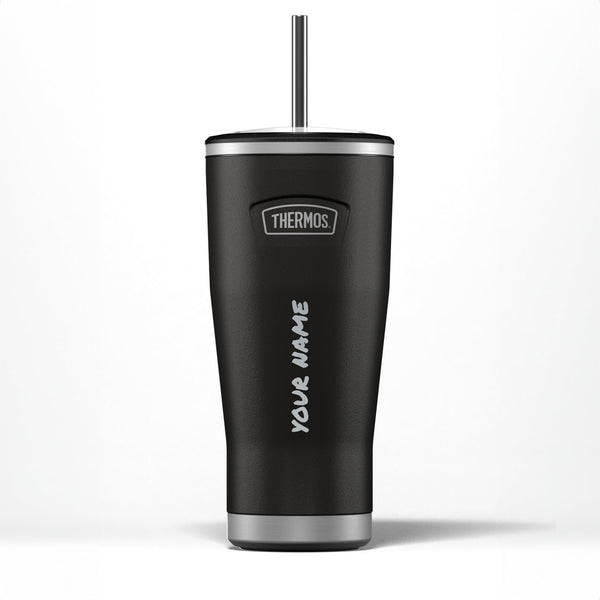 LASER ENGRAVED ICON STRAW CUP