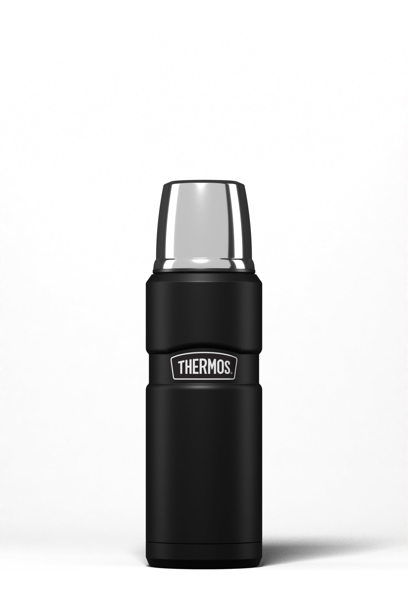 matt black STAINLESS KING FLASK